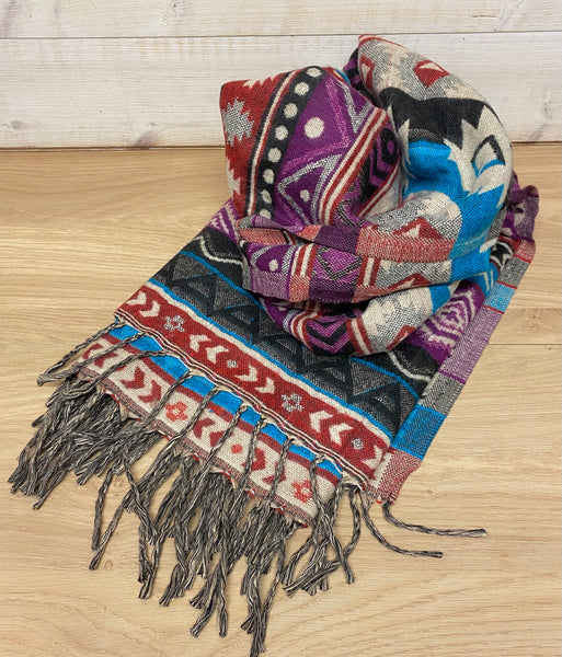 Aztec Blanket Shawl