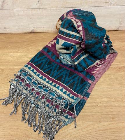 Aztec Blanket Shawl