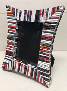 Recycled Magazine Picture Frame