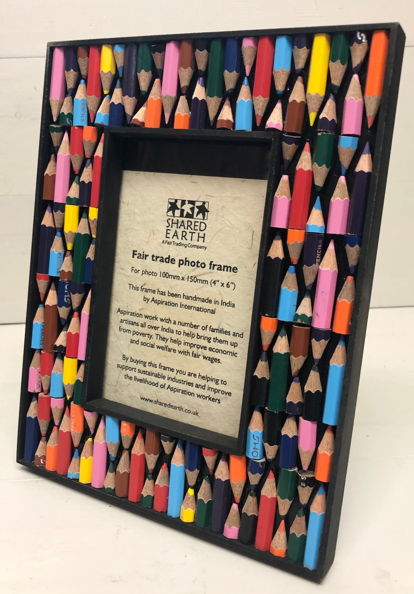 Recycled Crayon Picture Frame