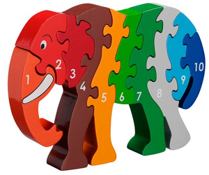 Lanka Kade 1-10 Puzzle- Elephant